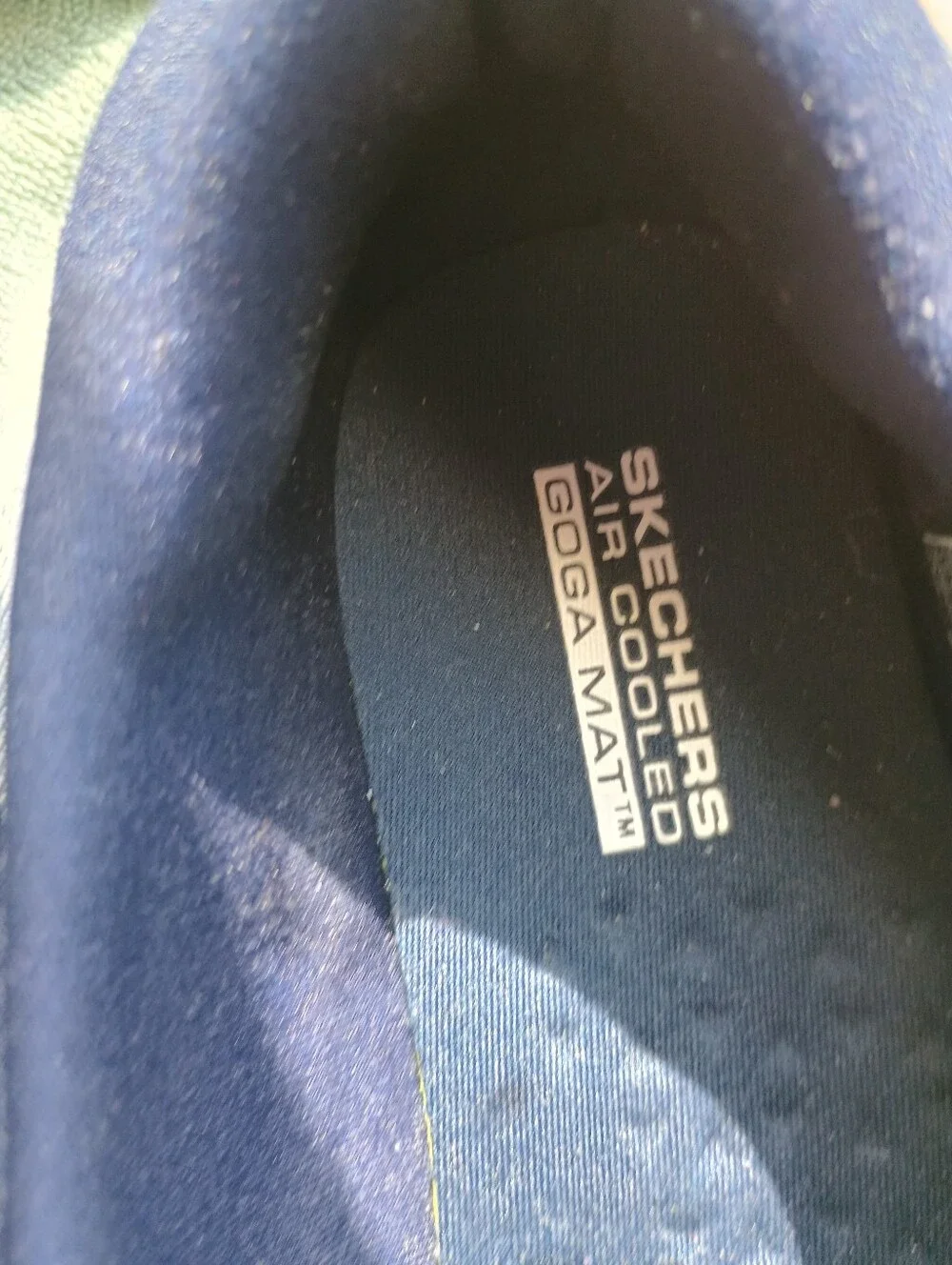 Skechers navy canvas